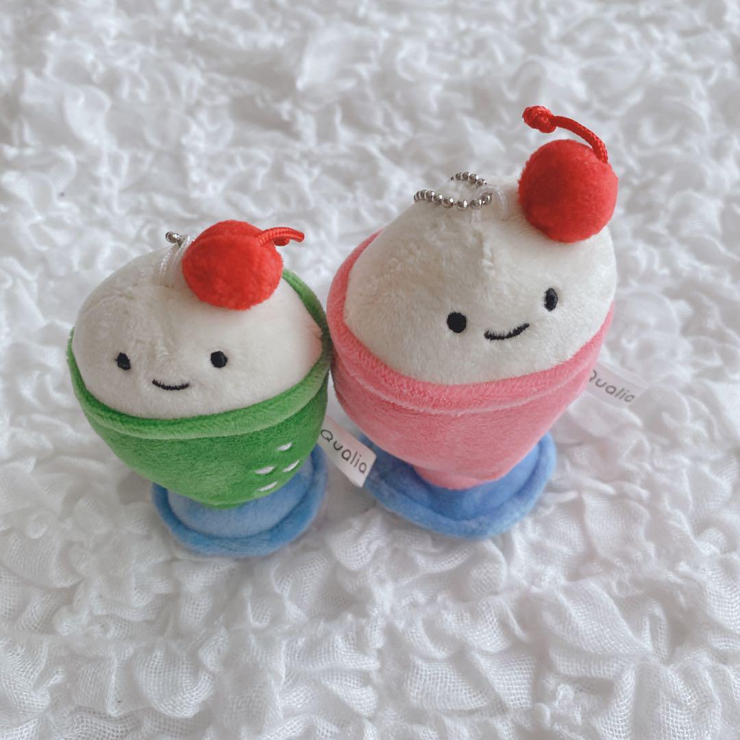 にっこりーノ 純喫茶のぬいぐるみ2 クリームソーダ(イチゴ