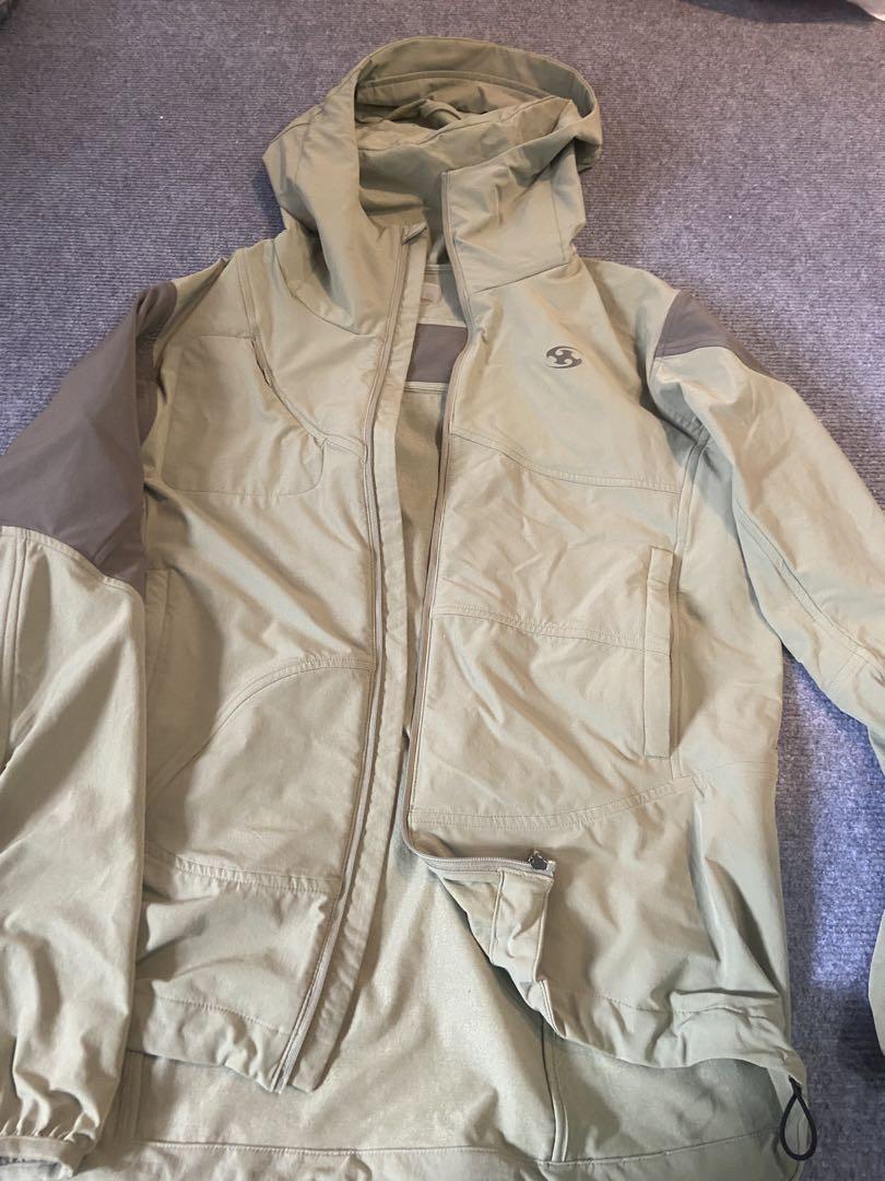 SANSANGEAR サンサンギア HOODIE JACKET Green