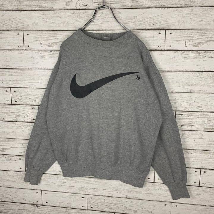 最新作国産 NIKE ナイキ スウェット 人気カラー 古着 人気 デカロゴ x7EXY-m43582173141 最適な価格