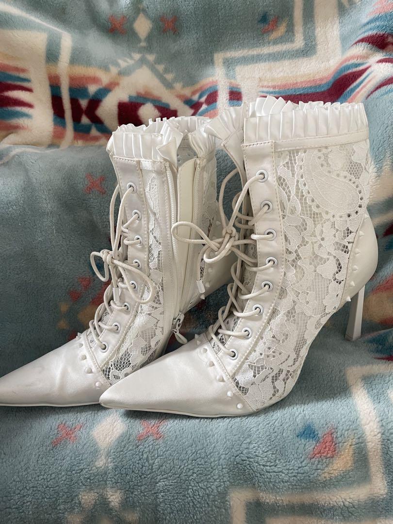 靴 LIKE A VIRGIN SHORT BOOTS yello