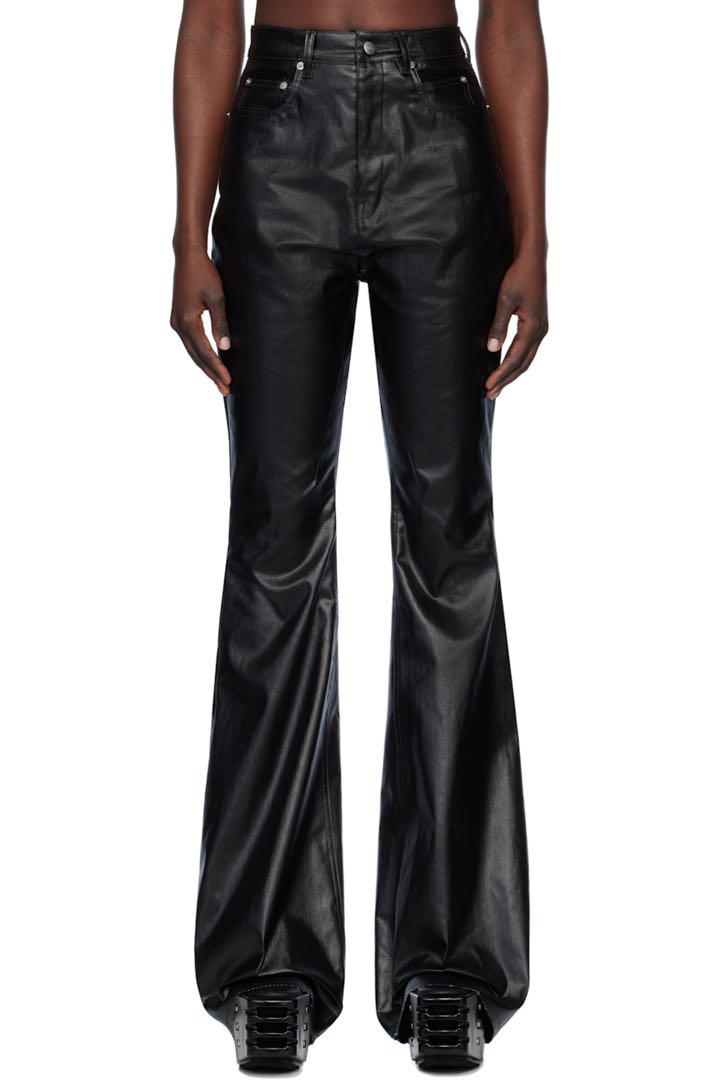 25SS正規品新品【Rick Owens】コーティングBOLAN BOOTCUT
