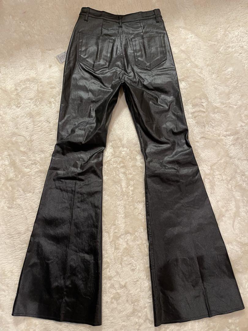 25SS正規品新品【Rick Owens】コーティングBOLAN BOOTCUT