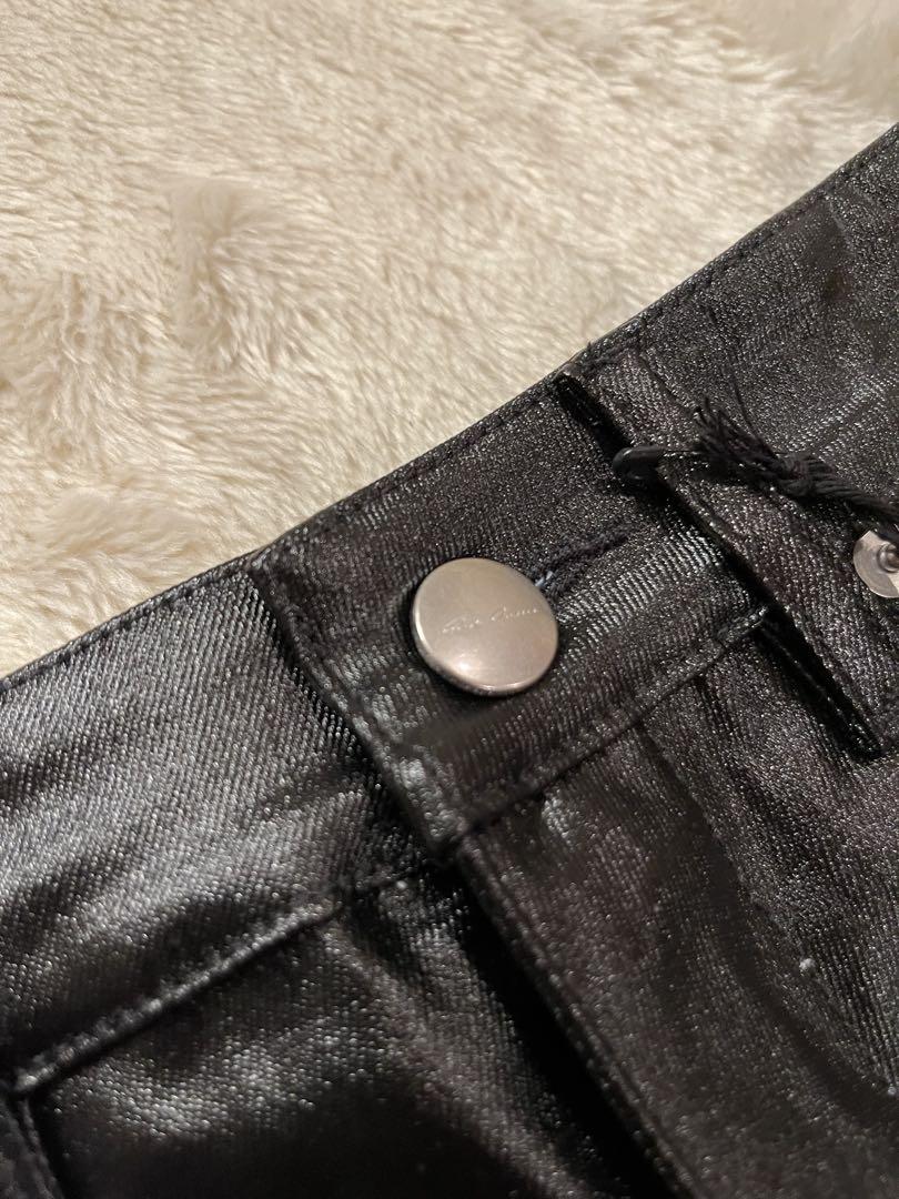 25SS正規品新品【Rick Owens】コーティングBOLAN BOOTCUT