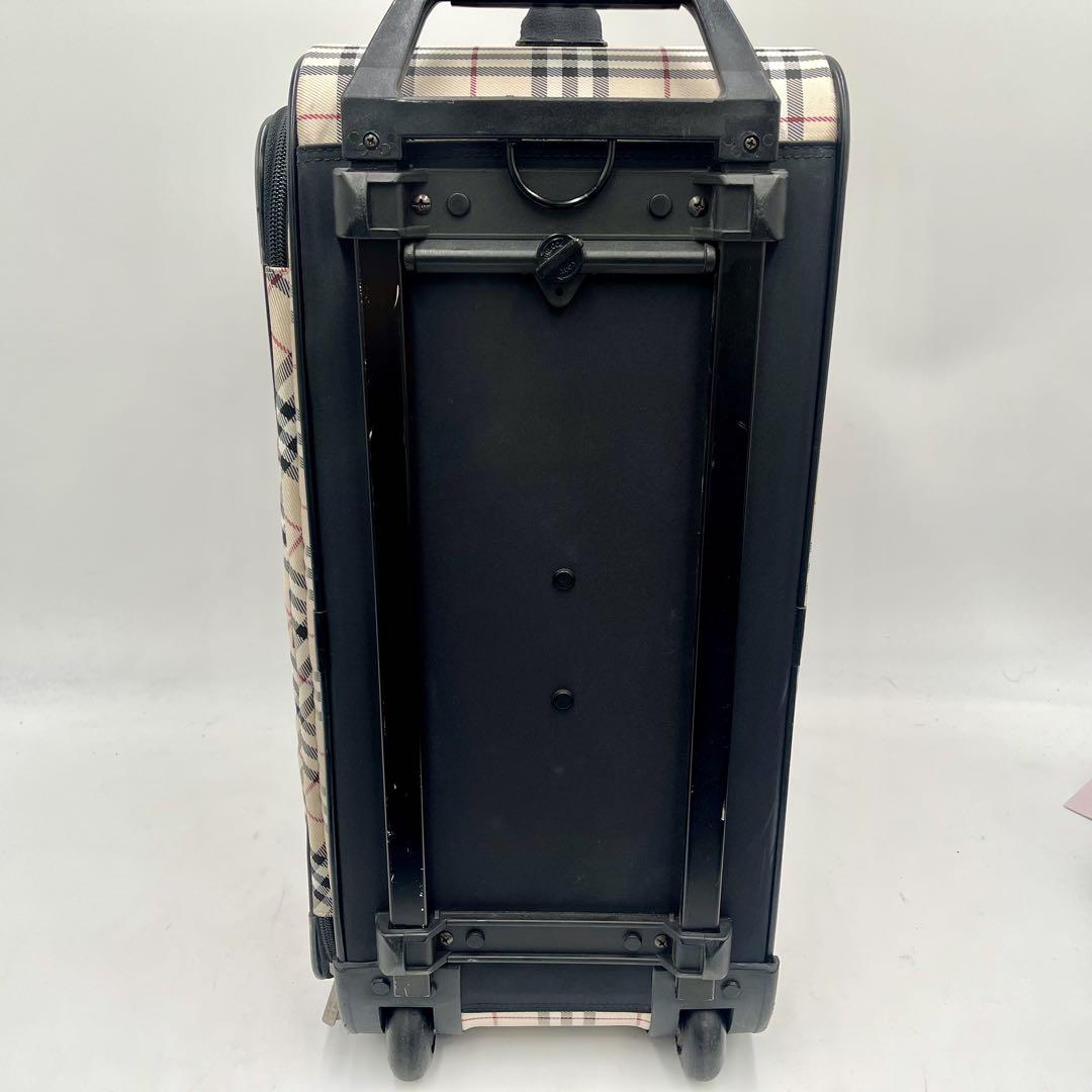 【極美品/希少】バーバリーブルーレーベル キャリーバッグ ノバチェック 旅行 鞄