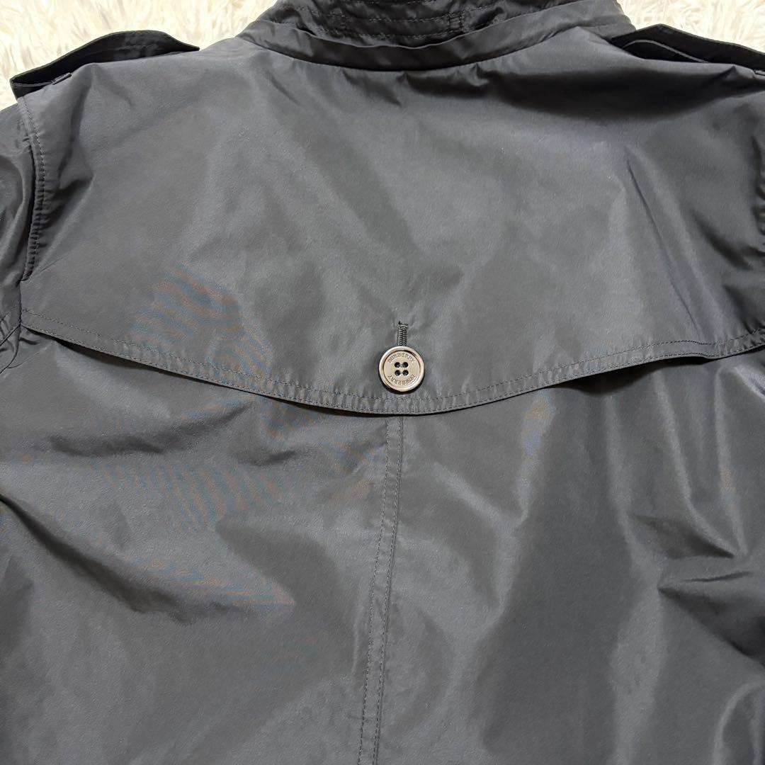 BURBERRY LONDON トレンチコート　レインコート　ノバチェック　L