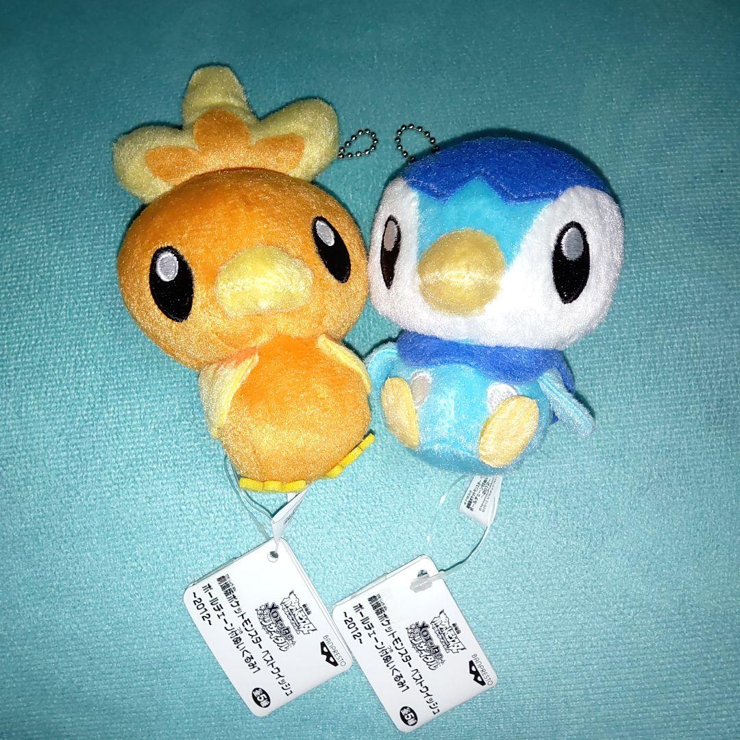 ポケモン アチャモ ポッチャマ ぬいぐるみ キーホルダー