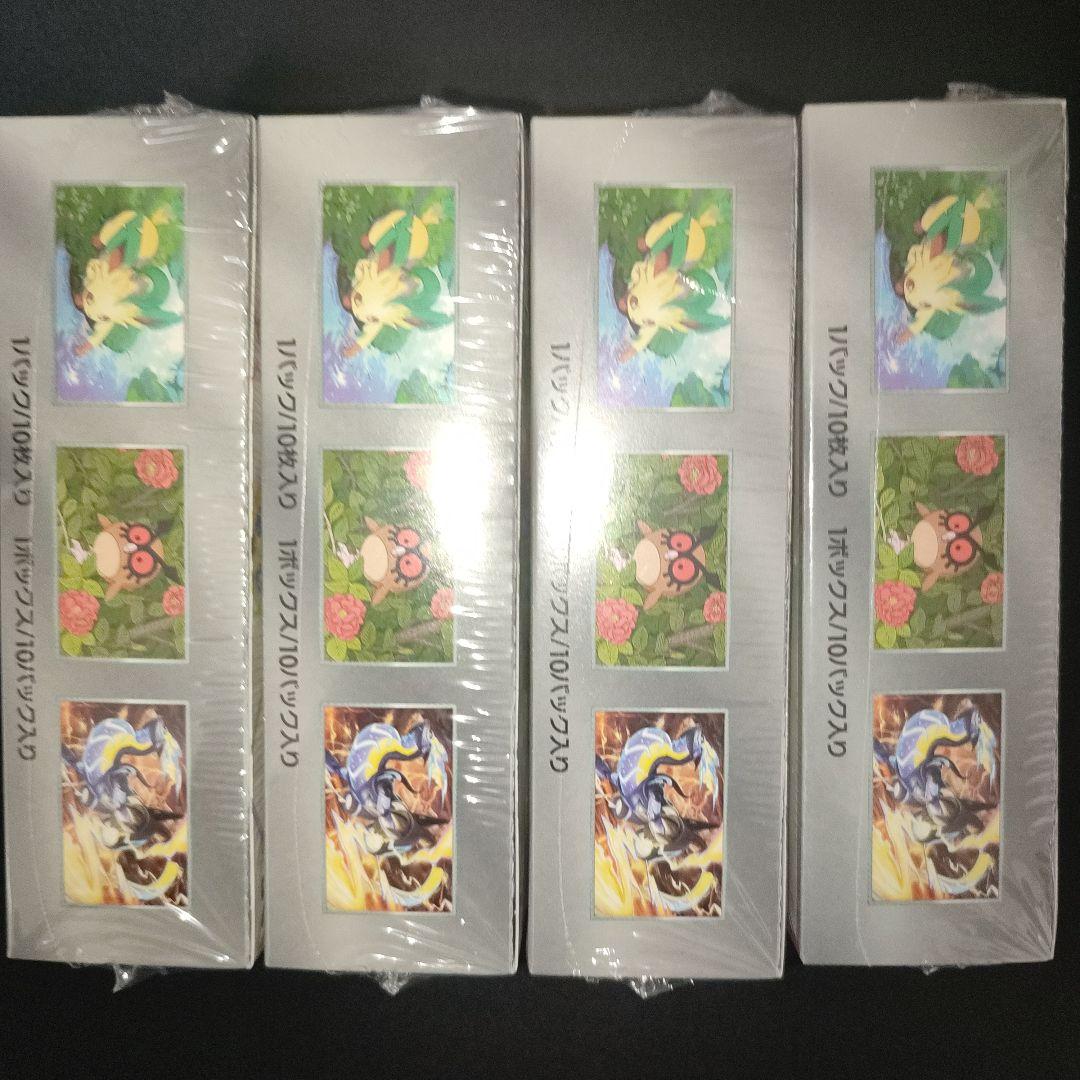 ポケモンカード テラスタルフェス シュリンク付き 4box ポケモンカード テラスタルフェス シュリンク付き 4box