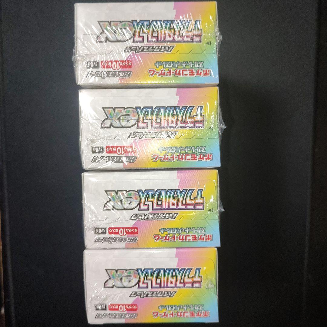 ポケモンカード テラスタルフェス シュリンク付き 4box ポケモンカード テラスタルフェス シュリンク付き 4box