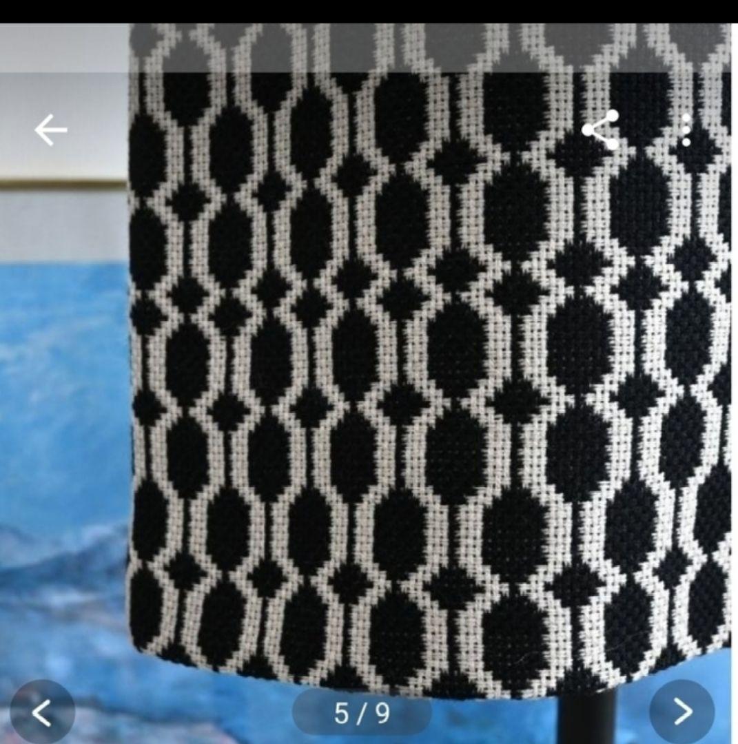 2021コレクション　GUCCIグッチ秋冬　ブラック　アイボリー　ロングスカート