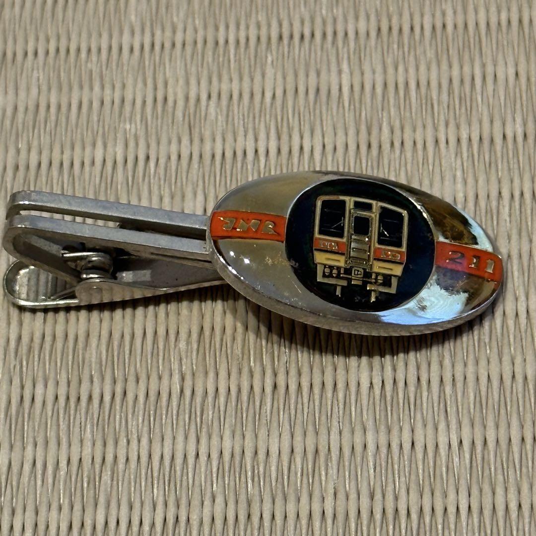 鉄道ネクタイピンJNR 国鉄 昭和60年12月 211 系 落成記念 刻印