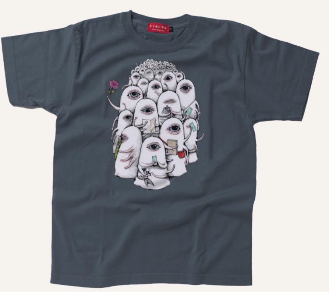 ヒグチユウコ　サーカス展　Tシャツ　ひとつめちゃん　Lサイズ