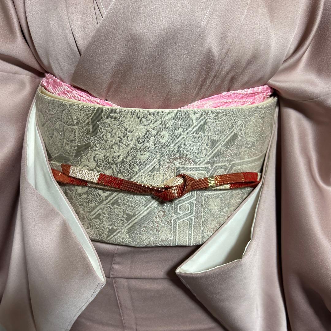 新品 美品 袷 正絹 友禅 作家 訪問着 フルセット 西陣唐織プラチナ箔袋帯 新品 美品 袷 正絹 友禅 作家 訪問着 フルセット 西陣唐織プラチナ箔袋帯