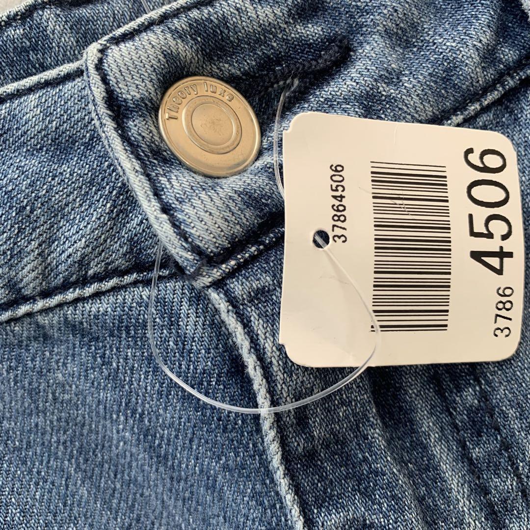 現行新品 2024SSセオリーリュクス　Lumiere Denim Banny