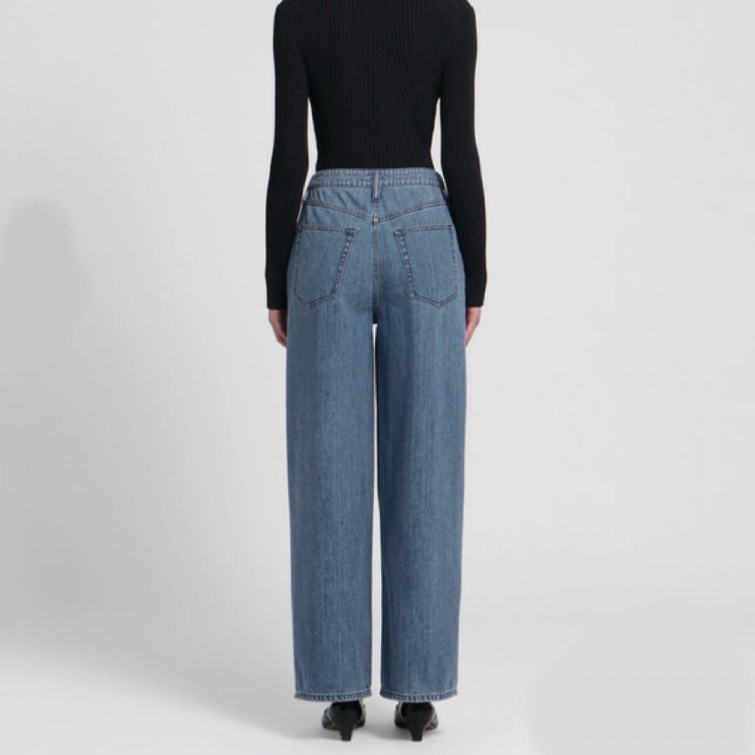 現行新品 2024SSセオリーリュクス　Lumiere Denim Banny