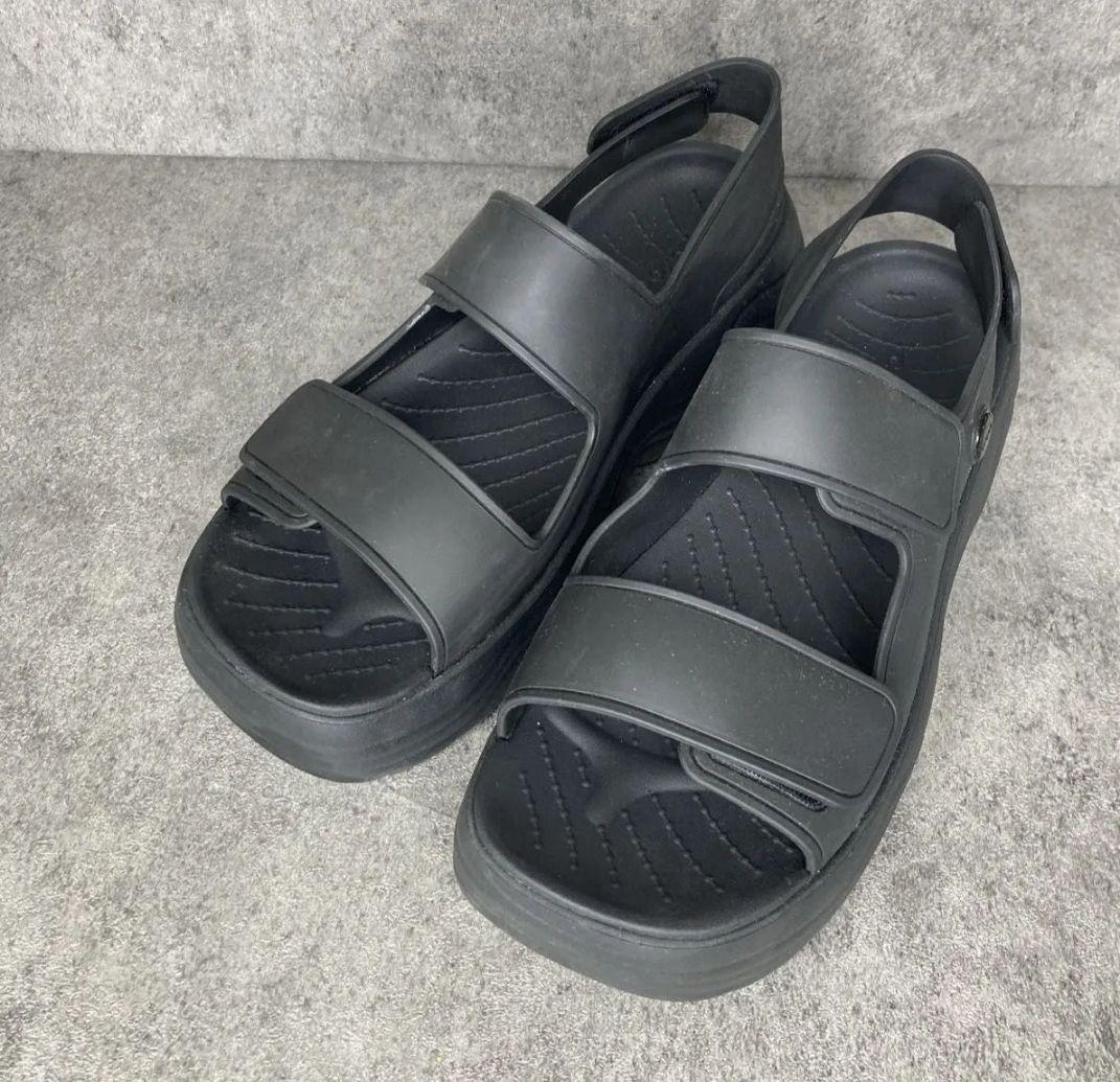 crocs クロックス スカイライン サンダル ブラック スポーツ