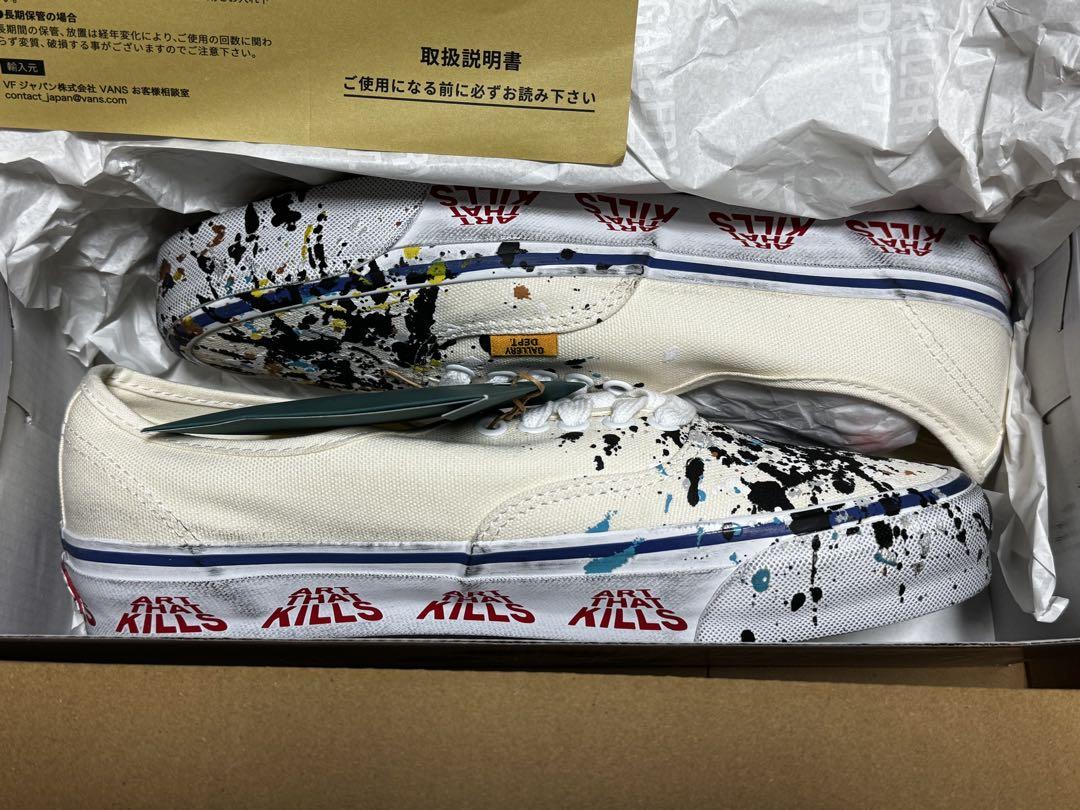 ◆コラボ◆GALLERY DEPT. X VANS AUTHENTIC REISSUE 44◆正規品 Gallery Dept. x Vans Authentic Reissue 44 