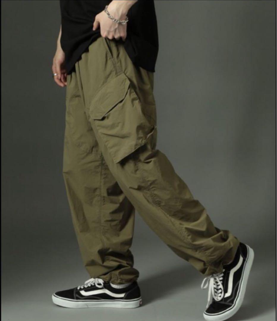 新古HOUSTON NYLON COMBAT PANTS イギリス カーゴXL