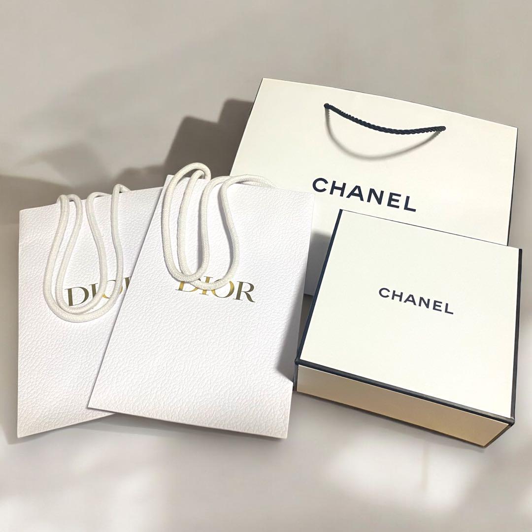 CHANEL DIOR ショッパーギフトボックス