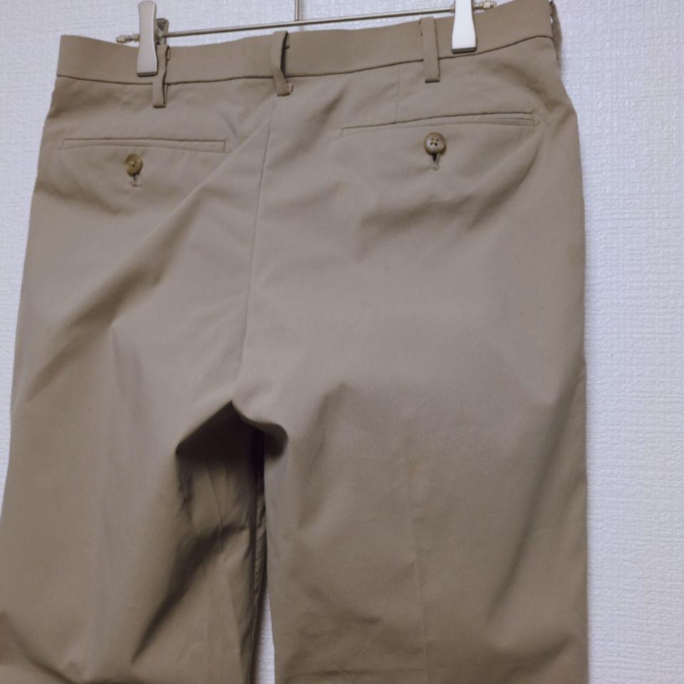 【ユニクロ】UNIQLO ベージュ スラックス メンズ 321-407033 【ユニクロ】UNIQLO ベージュ スラックス メンズ 321-407033
