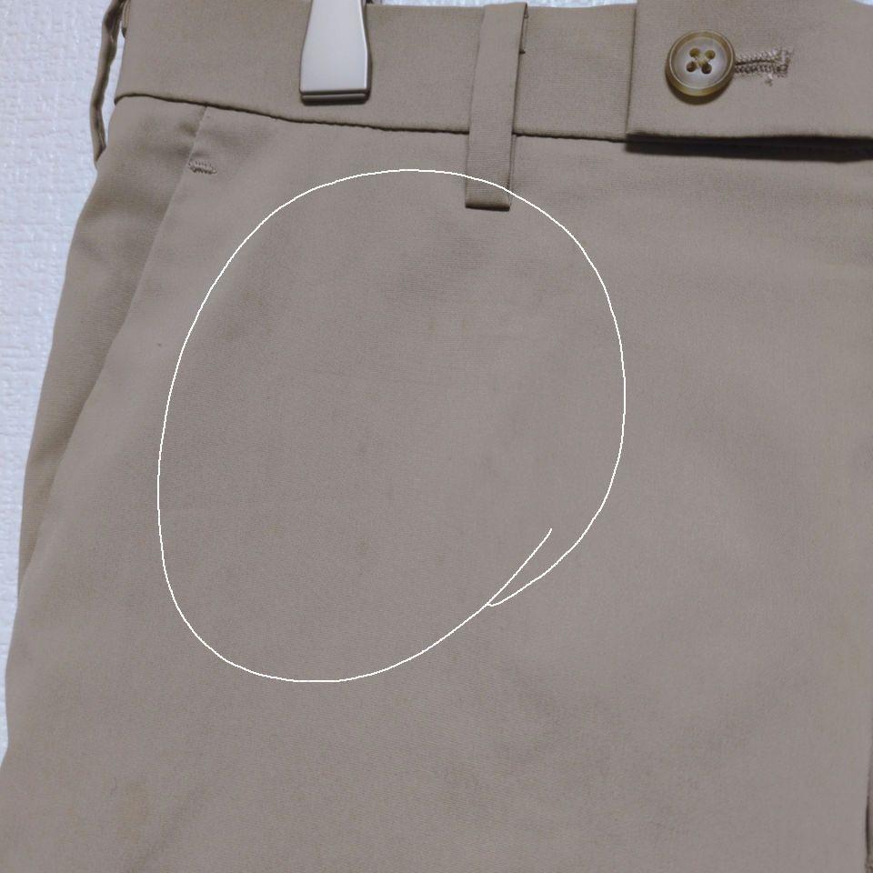【ユニクロ】UNIQLO ベージュ スラックス メンズ 321-407033 【ユニクロ】UNIQLO ベージュ スラックス メンズ 321-407033