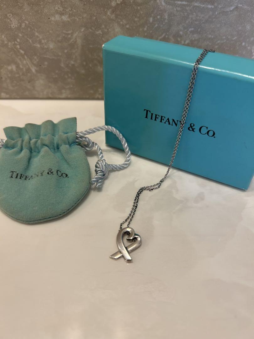 Tiffany&Co ティファニー　ラビングハート　ネックレス　シルバー925