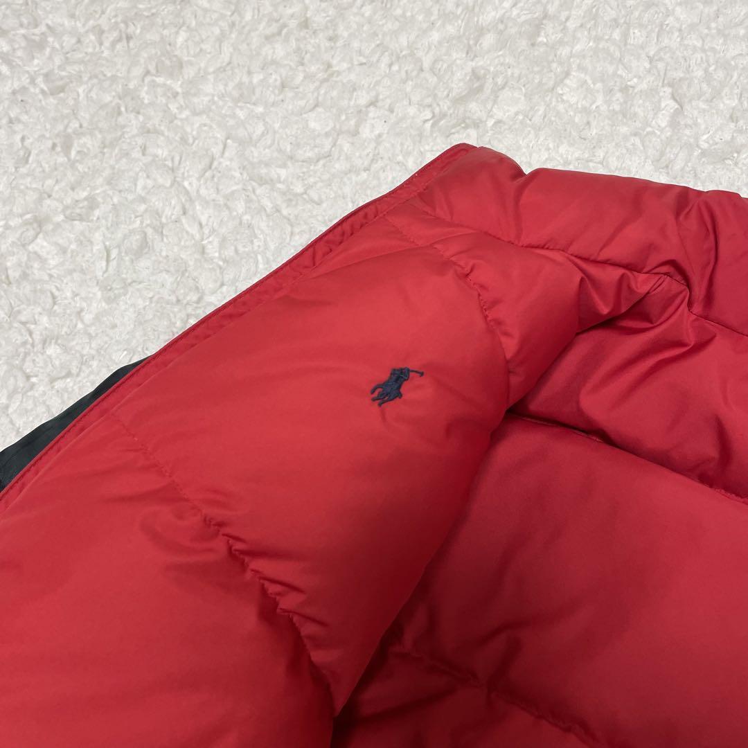 美品✨Ralph Lauren キッズ リバーシブルダウンジャケット 160