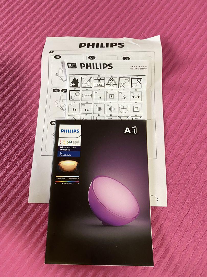Philips Hue Go 間接照明