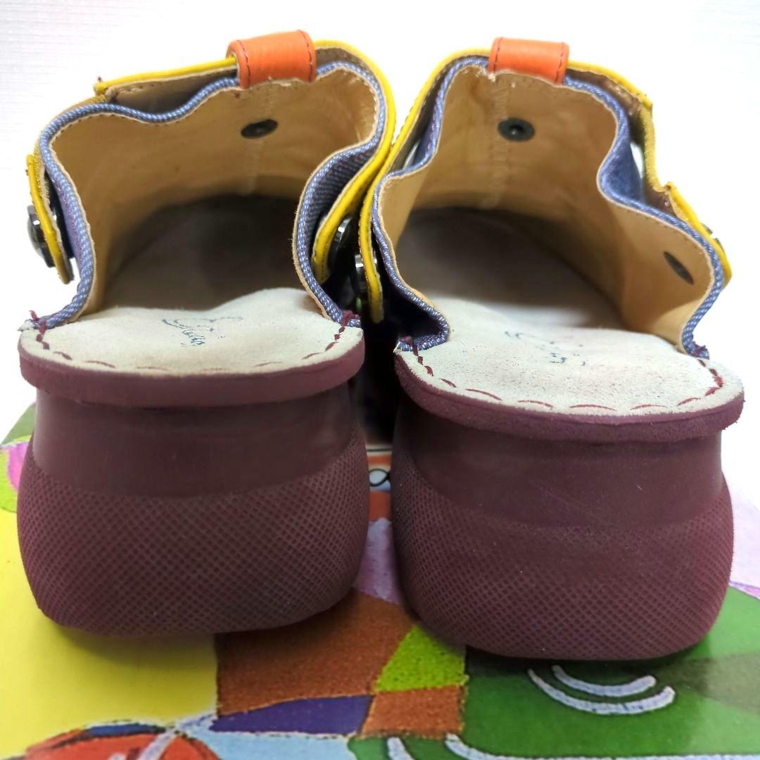 エスタシオン サボ サンダル ミュール 箱付き エスタシオン サボ サンダル ミュール 箱付き - メルカリ