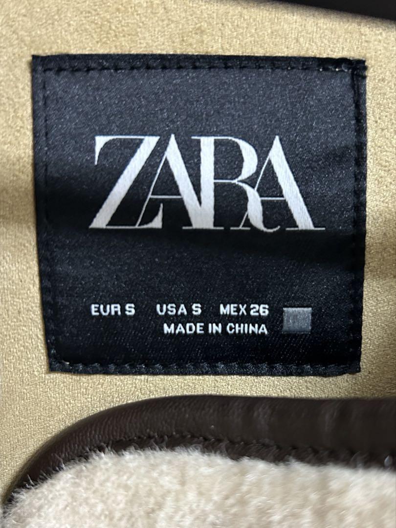 ZARA フェイクファー トグルボタン付きコート　Sサイズ　完売品
