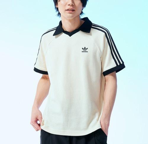 adidas ワッフル ポロシャツ 2XL ADICOLOR CLASSICS