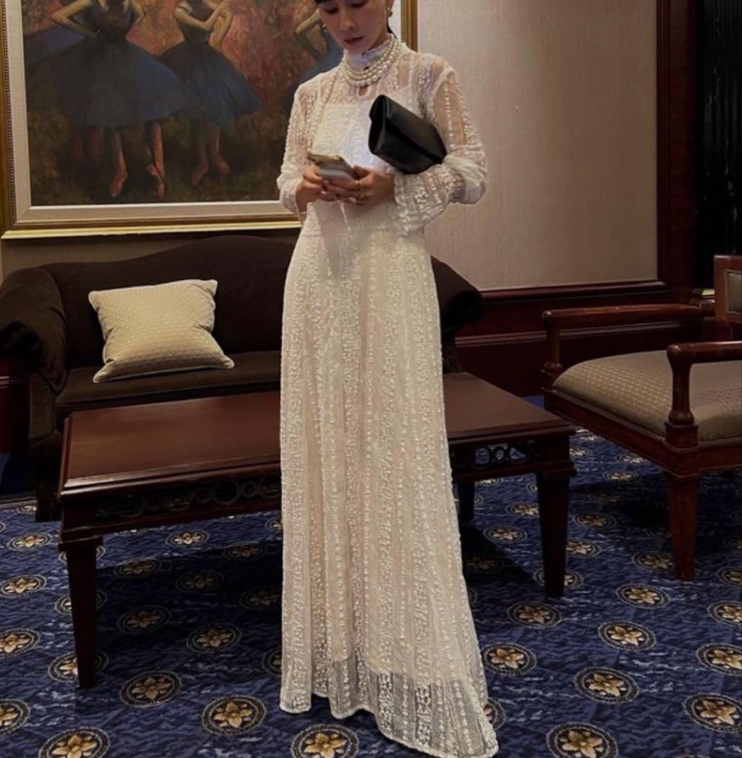 【試着のみ】AMERI LIMITED VINTAGE LACE DRESS AMERI LIMITED VINTAGE LACE DRESS - メルカリ
