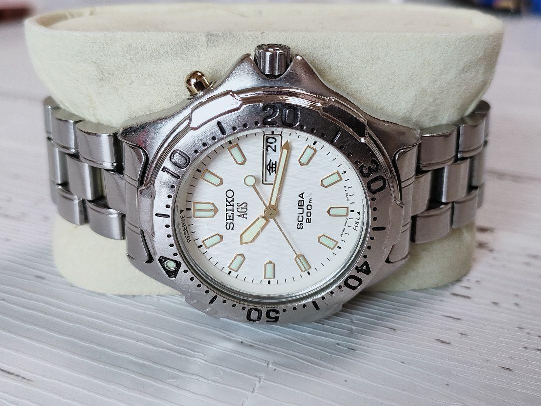 Seiko AGS SCUBA kinetic 腕時計
