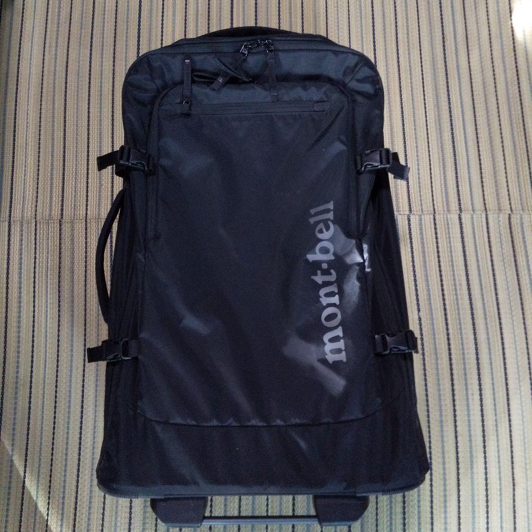 mont-bell ウィリーバッグ 60 黒 キャリーバックmontbell
