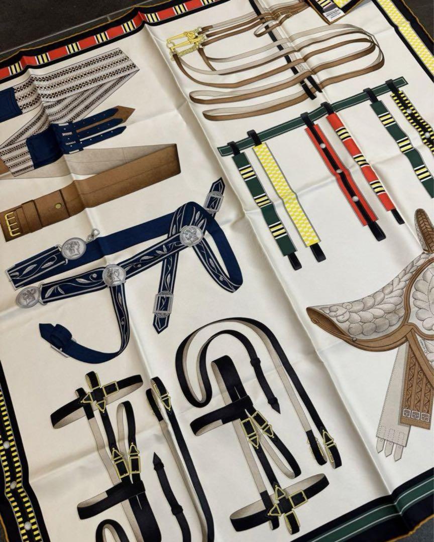HERMES エルメス カレ 90 レトル・エケストル 箱無し レディース HERMES エルメス カレ 90 レトル・エケストル 箱無し レディース