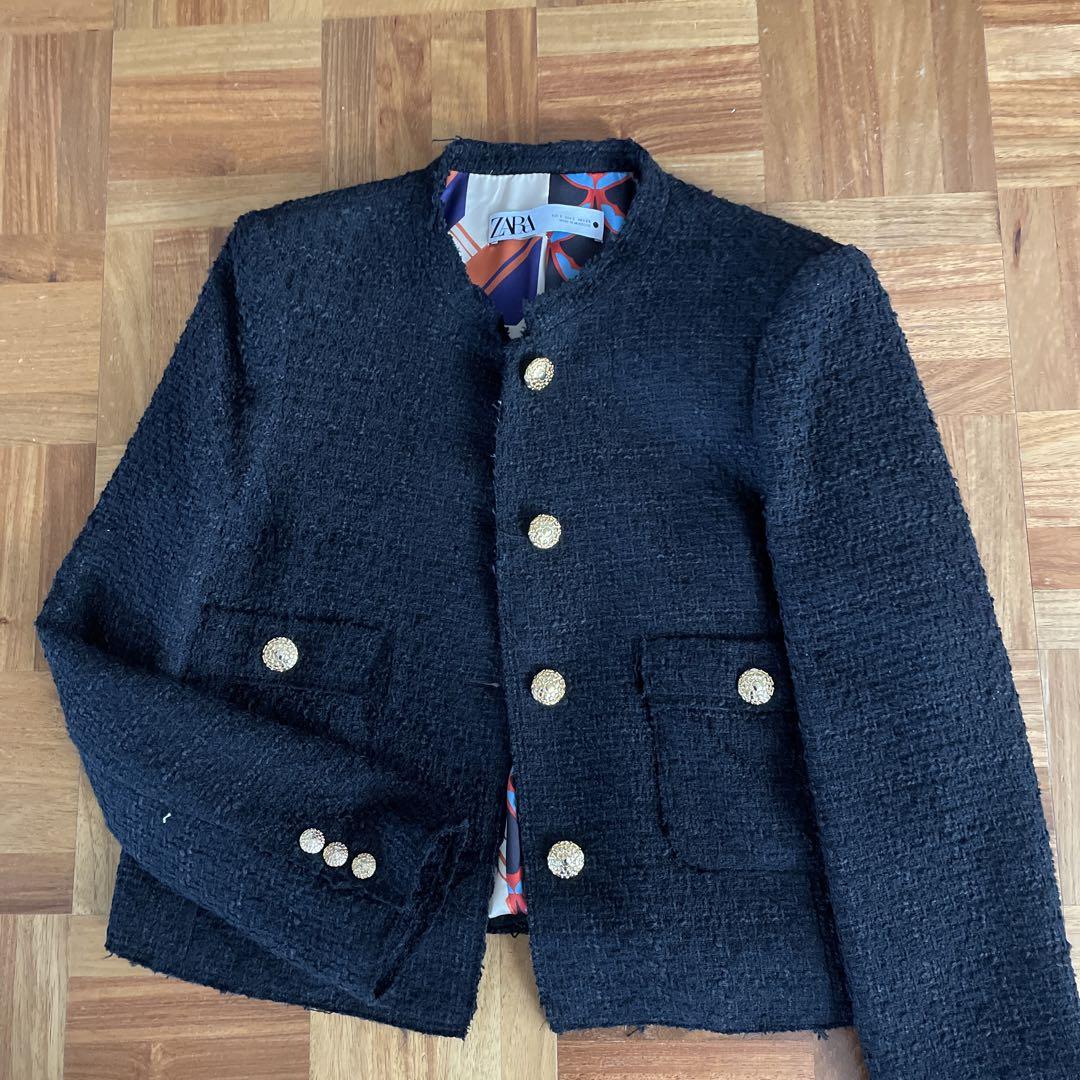 ZARA ライナーテクスチャーブレザー