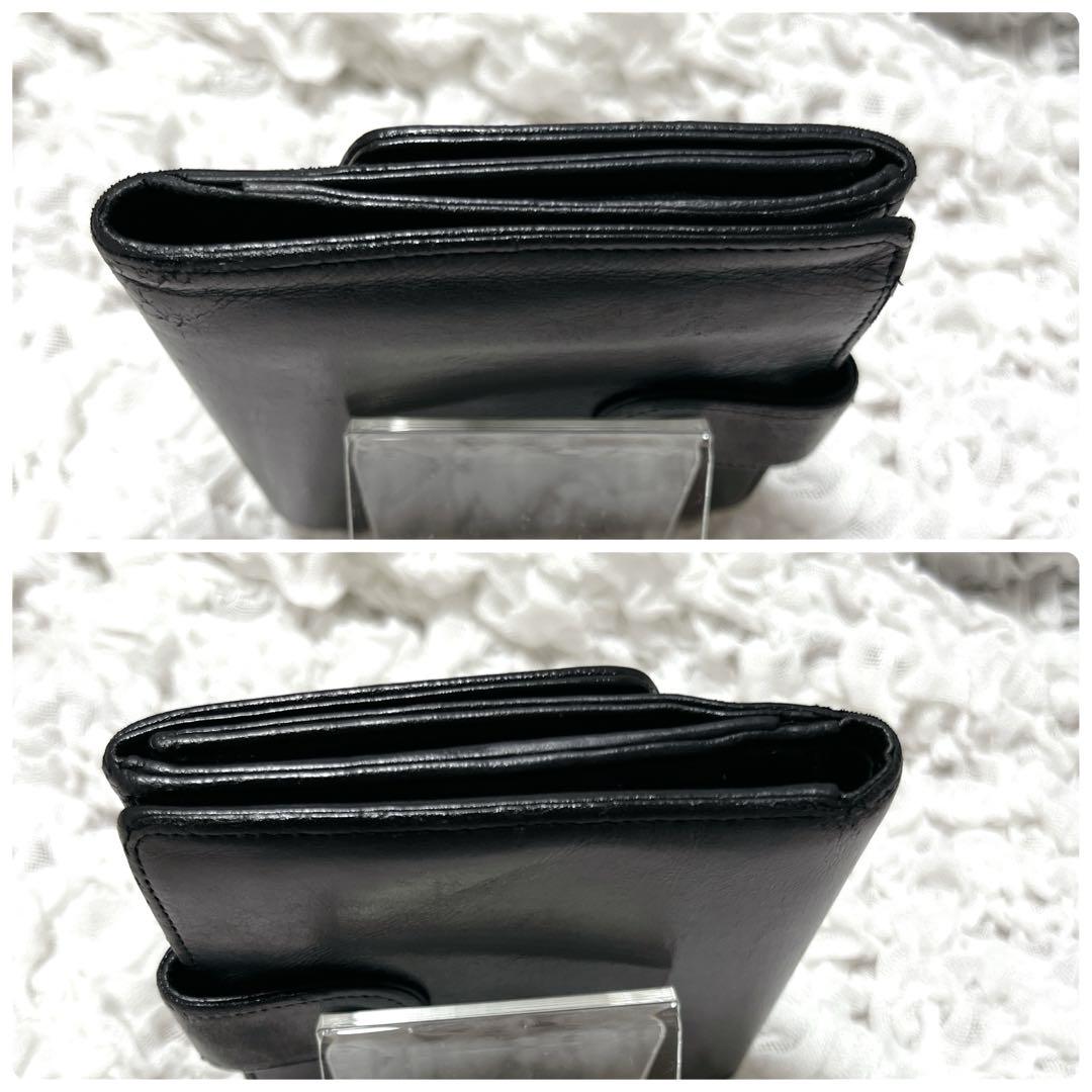 CHANEL 折り財布 ココマーク ランダムシール ラムスキン CHANEL シャネル 折り財布 ココマーク ラムスキン Wホック