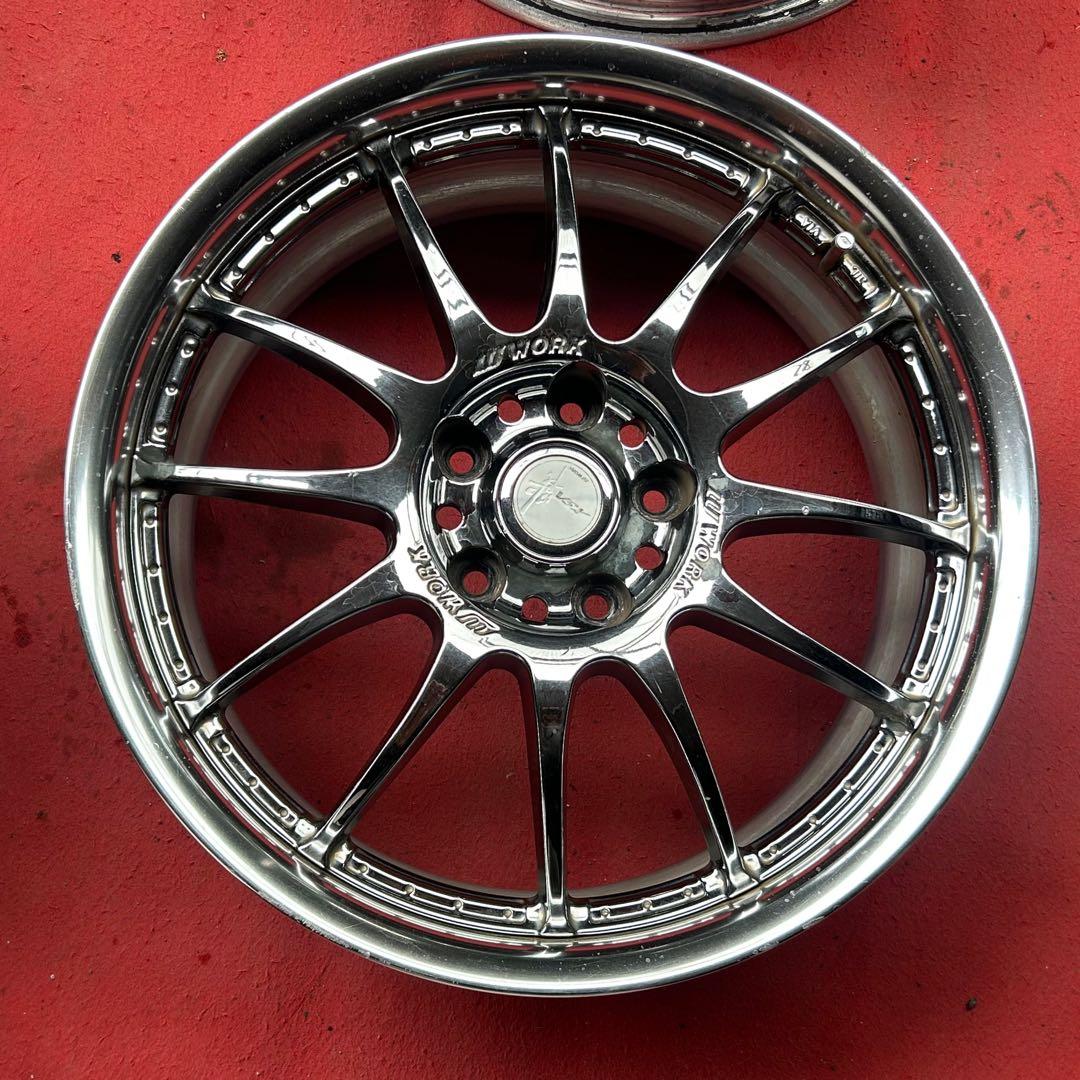 日本製！WORK ワーク XSA 戦 イクサ18インチ×7.5J+48