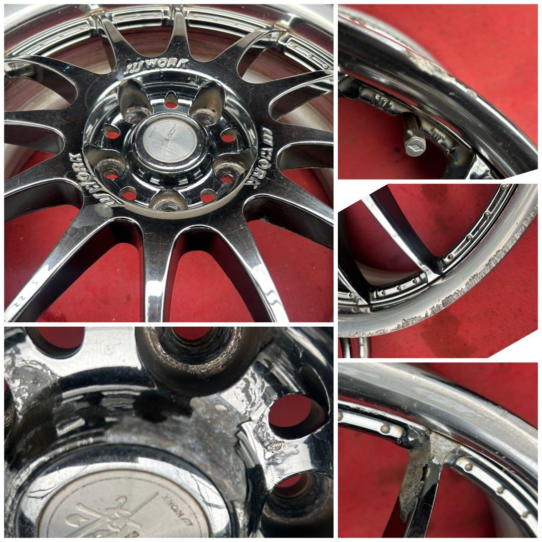 日本製！WORK ワーク XSA 戦 イクサ18インチ×7.5J+48