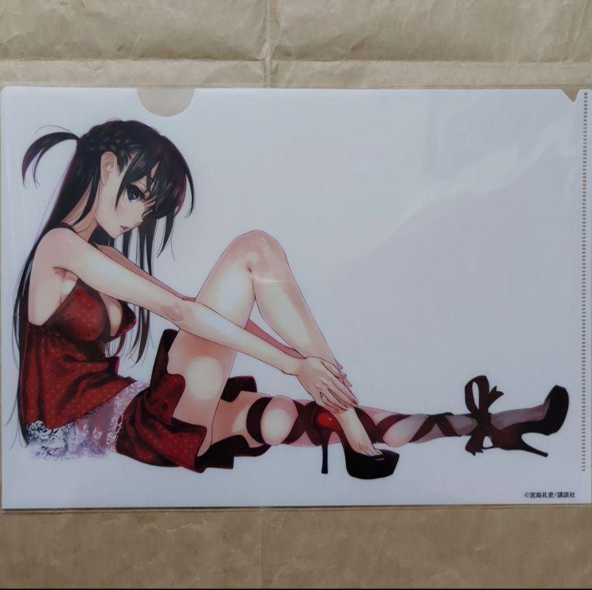 送料無料★★かのかり4枚 原作絵 当選品A4クリアファイル/彼女お借りします39