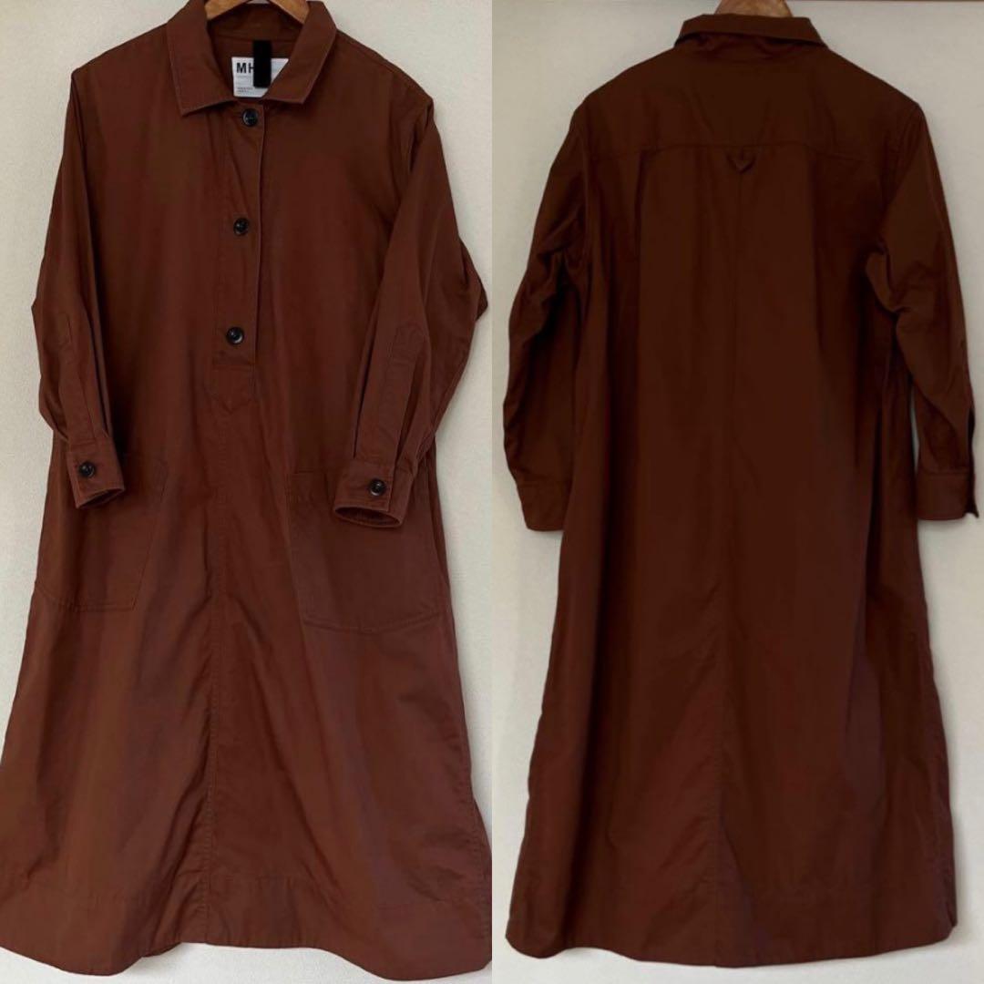 週末 長袖ワンピース MHL マーガレットハウエルM MHL