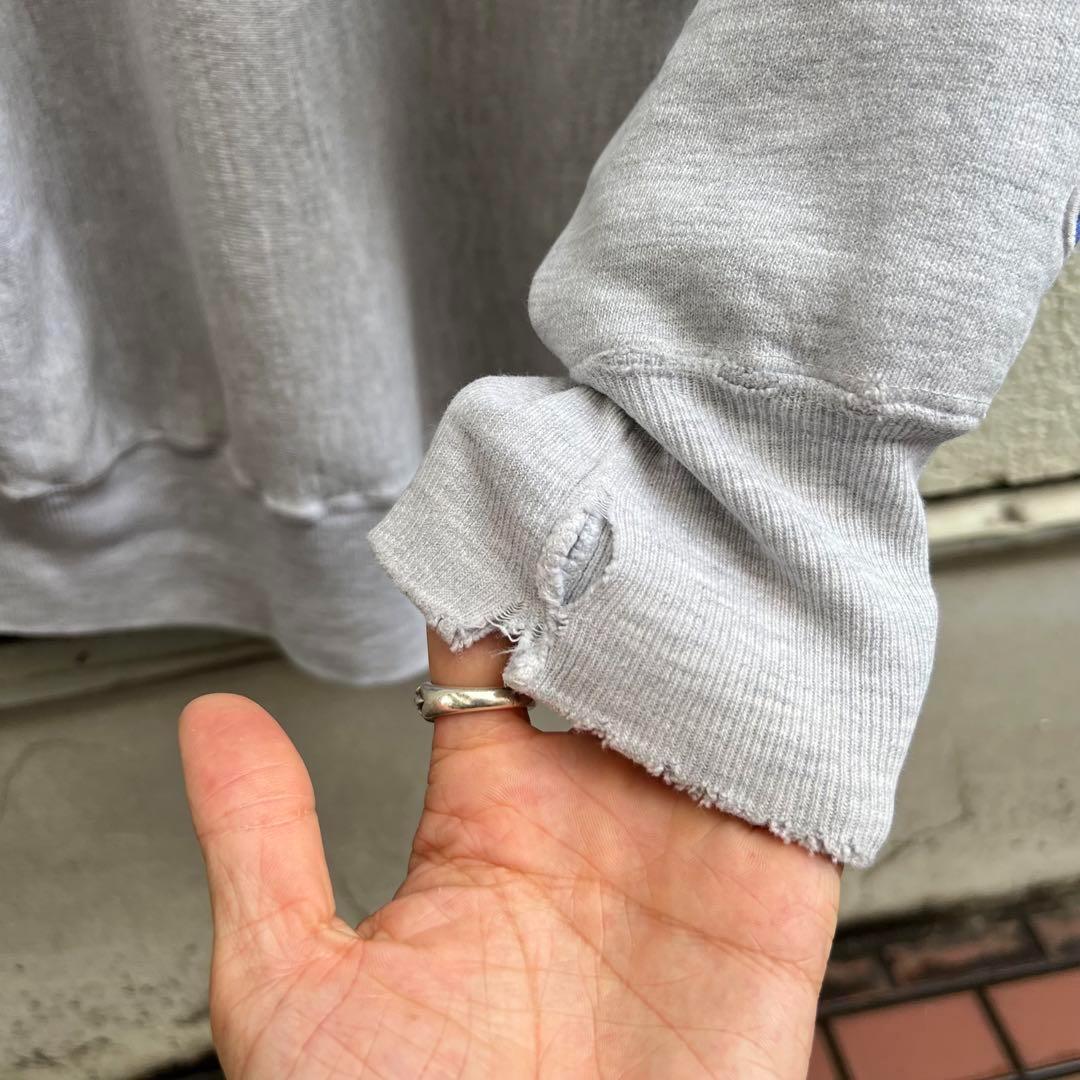 90s USA製 チャンピオン リバースウィーブ 刺繍タグ vintage