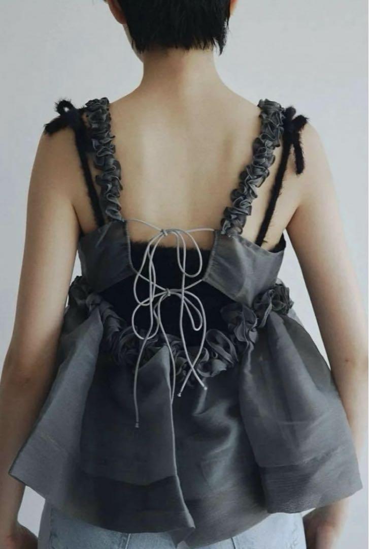 Bibiy.CHLOE PEPURAMUBUSTIER シアーキャミソール Bibiy. CHLOE PEPURAMU BUSTIER - メルカリ