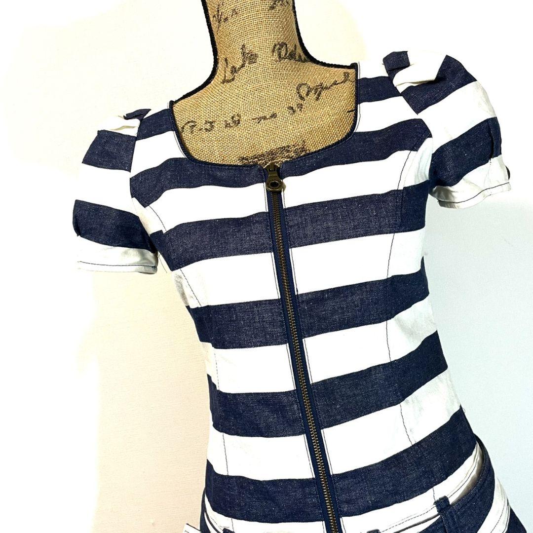 S ワンピース レディース 刺繍ロゴ zdW0a-m43608931851 BURBERRY BLUE LABEL 正規店格安