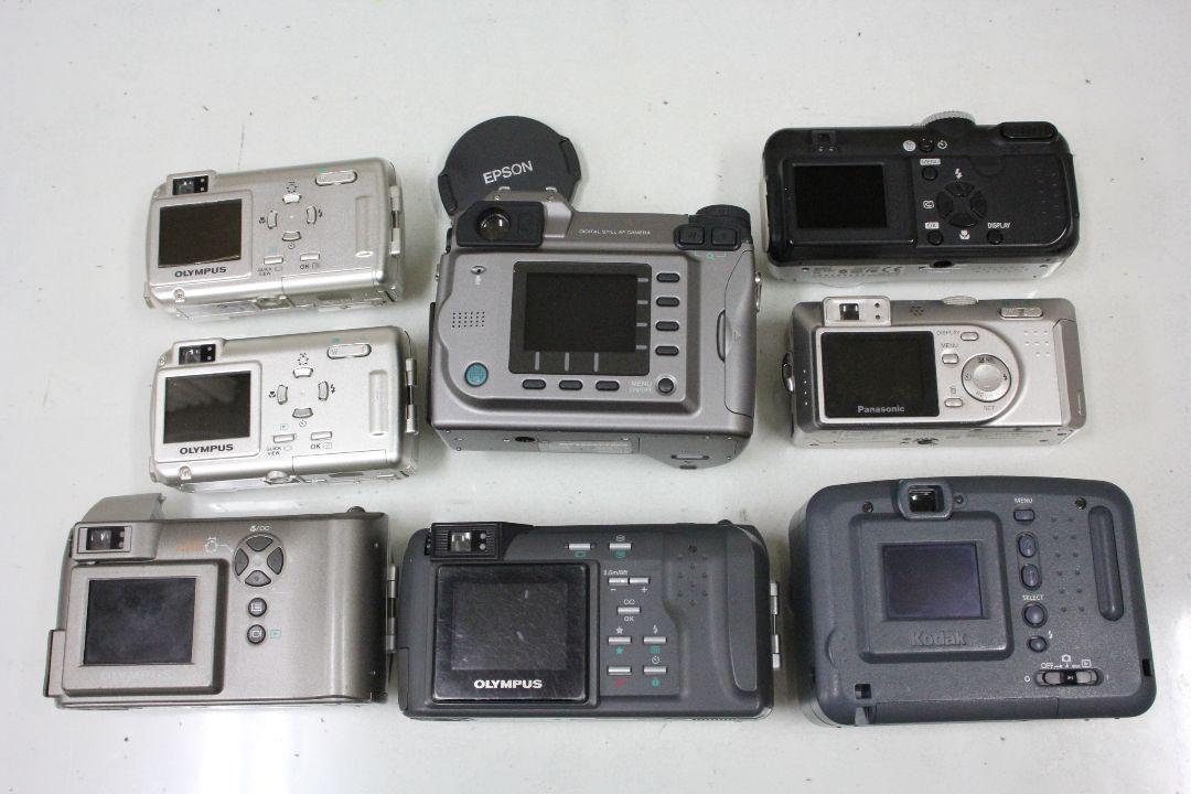 デジタルカメラ 8台 OLYMPUS EPSON Panasonic 等