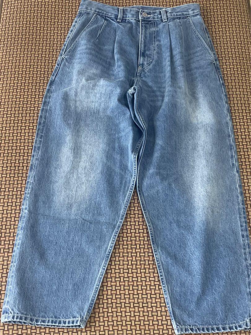 Graphpaper Selvage Denim Two Tuck Pants