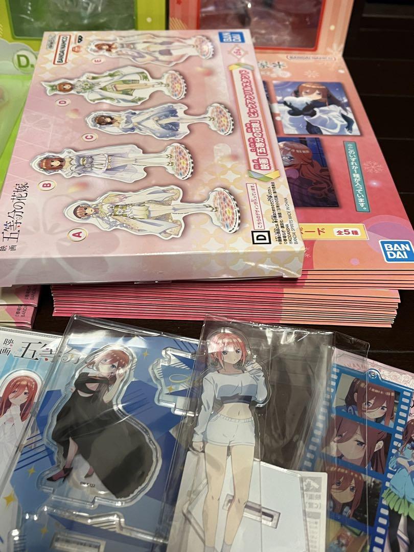 五等分の花嫁　一番くじ　フィギュア　他　下位賞　まとめ売り 五等分の花嫁 一番くじ フィギュア 他 下位賞 まとめ売り