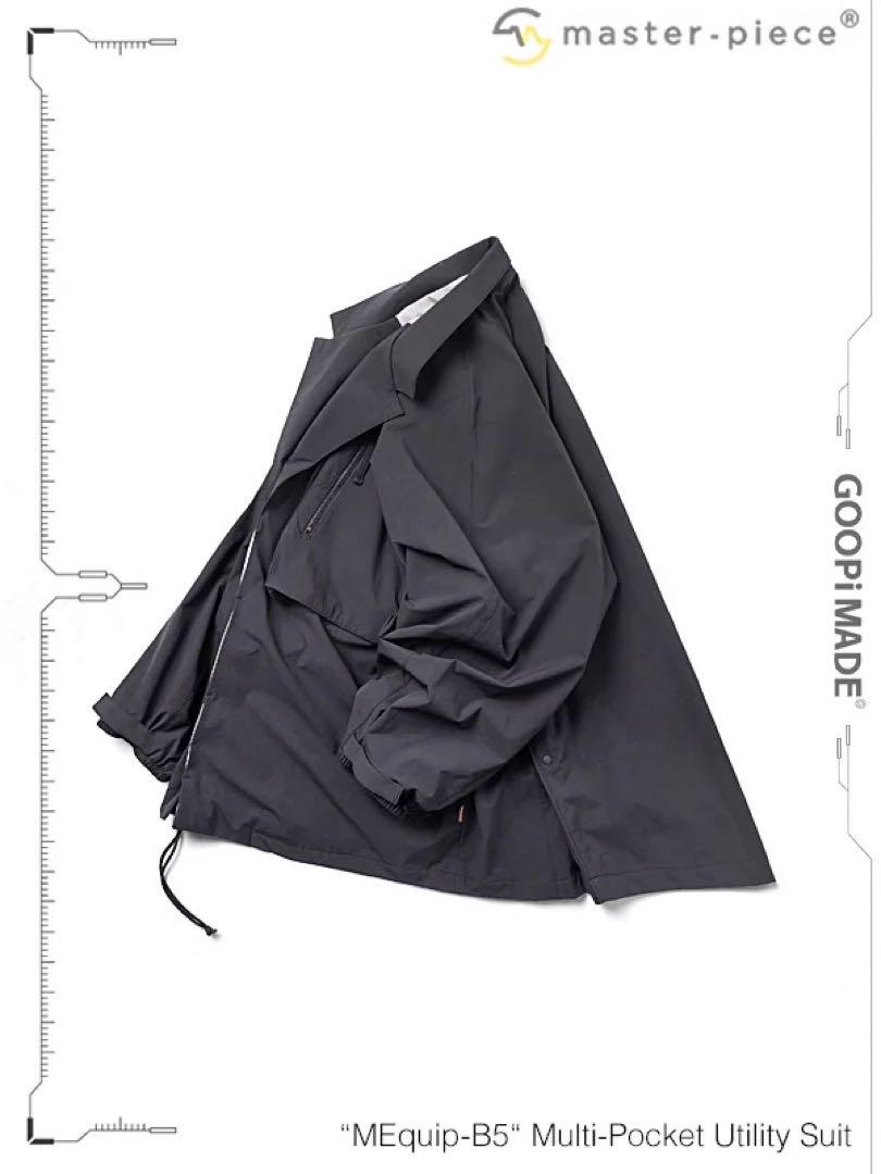 [極美品]GOOPiMADE Multi-Pocket Utility Suit GOOPiMADE x master-piece - “MEquip-B5“ Multi-Pocket Utility
