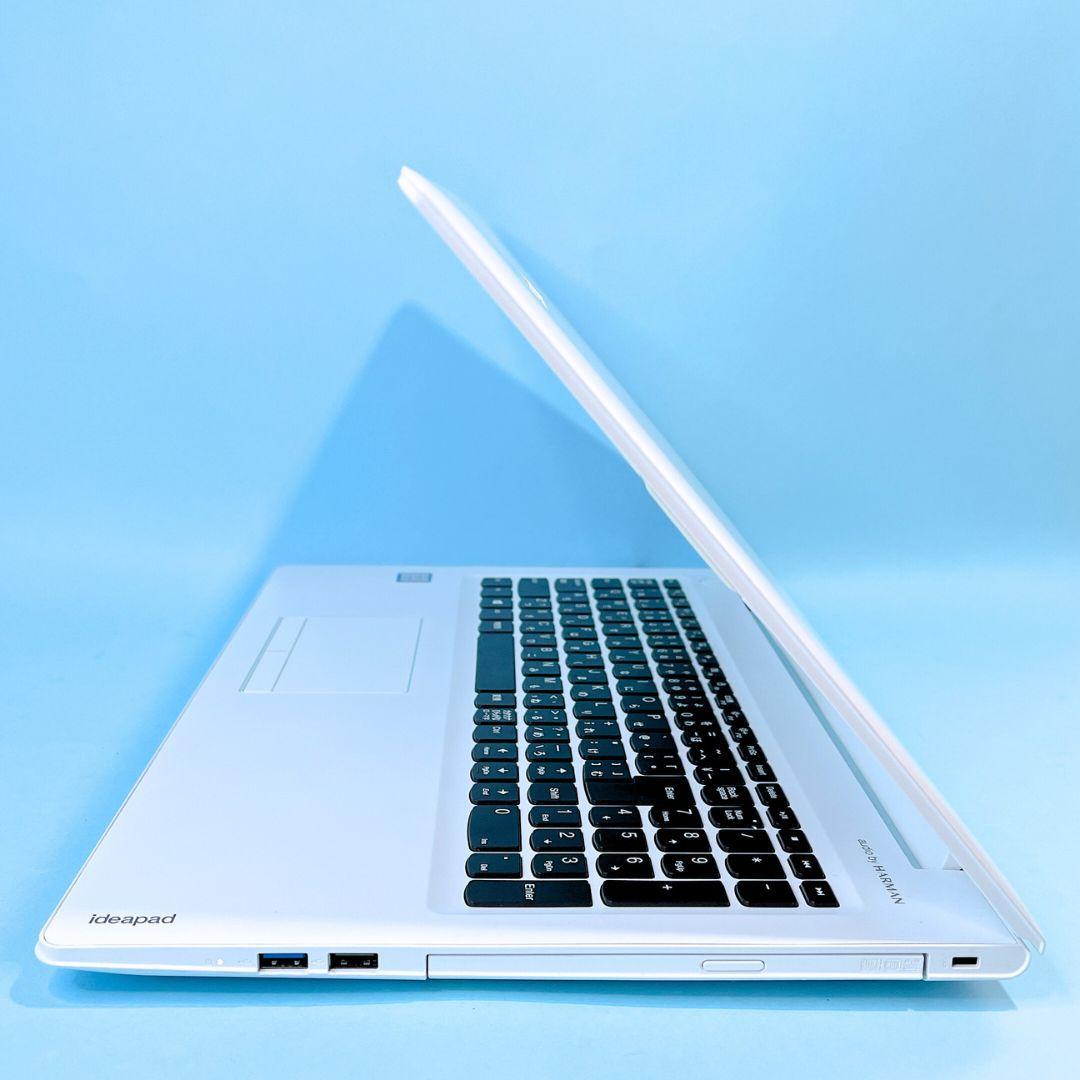 超美品/満足度高/新品SSD/FHD/Lenovo IdeaPadノートパソコン