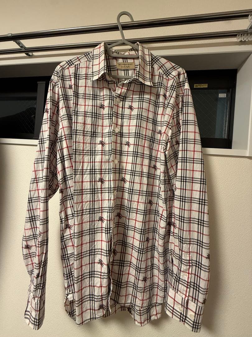 BURBERRY チェック柄 長袖シャツ XL