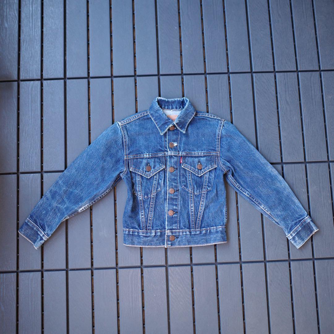 激レア 70's LEVIS 70505 BIGE キッズデニムジャケット